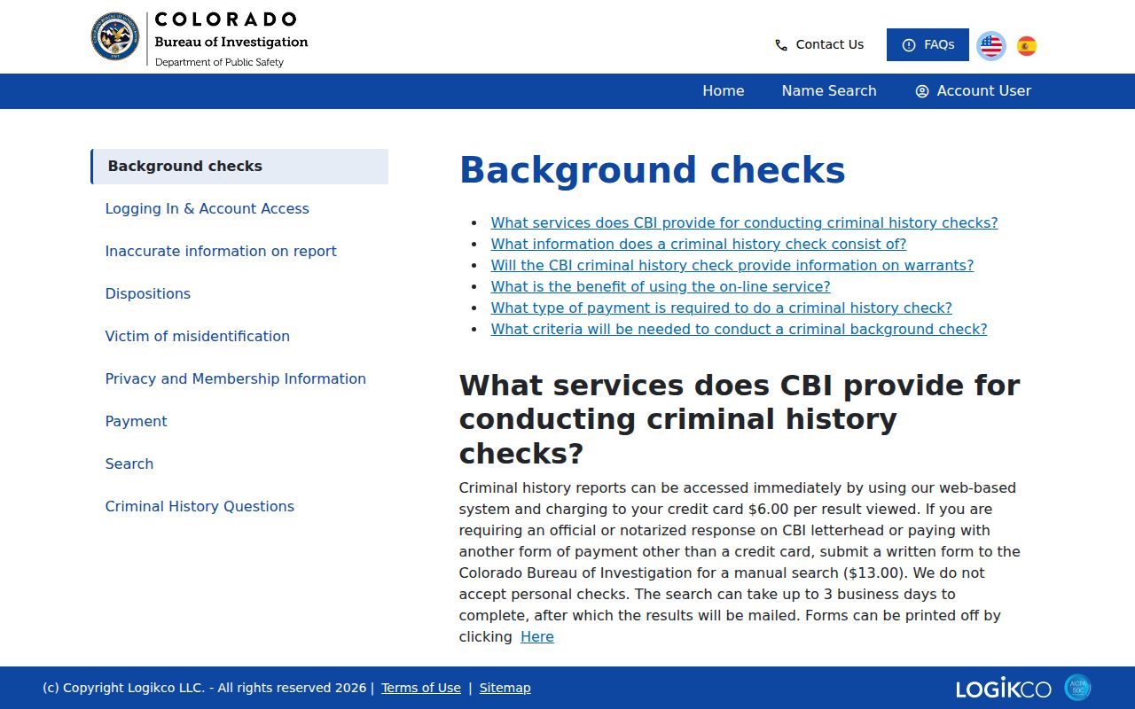 Hinsdale County arrest records and court charges CBI FAQ